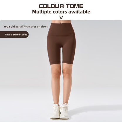 High Waist Yoga Fitness Shorts