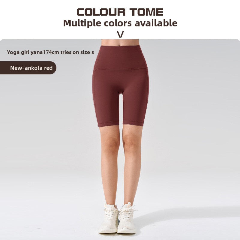 High Waist Yoga Fitness Shorts