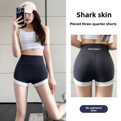 High Waist Yoga Fitness Shorts