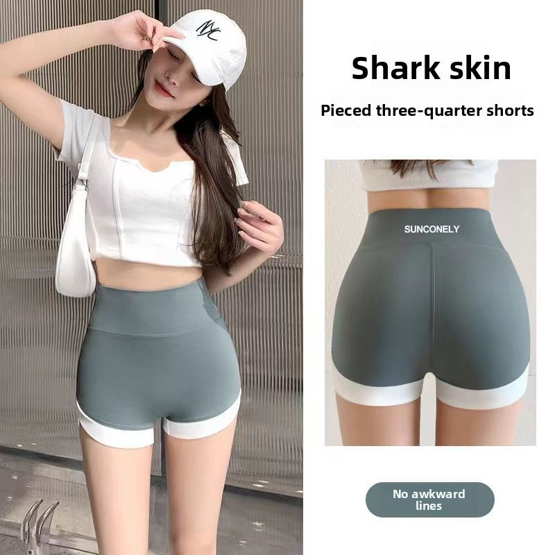 High Waist Yoga Fitness Shorts