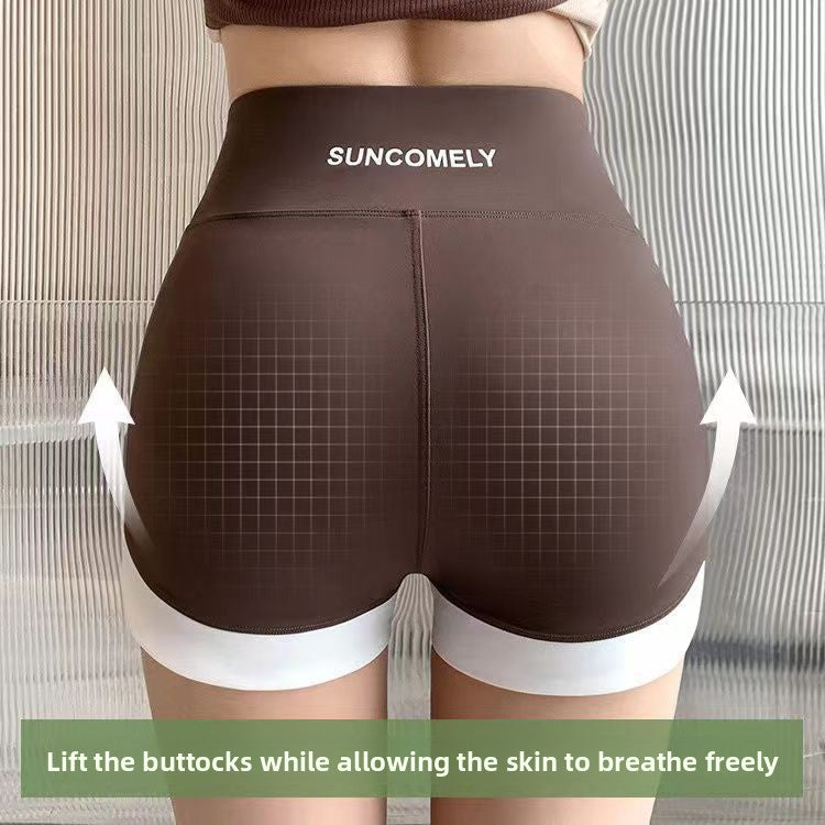 High Waist Yoga Fitness Shorts
