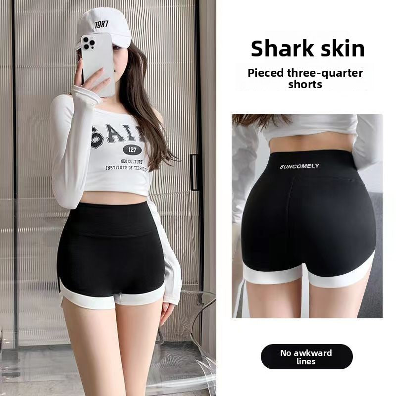 High Waist Yoga Fitness Shorts