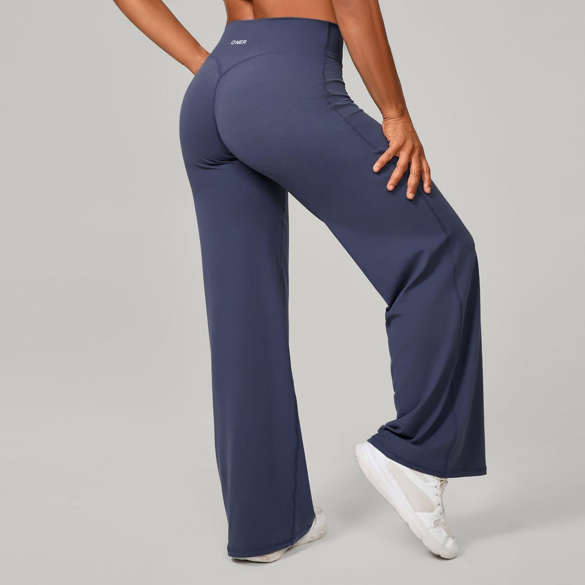 High Waist Yoga Fitness Straight Leg Pants