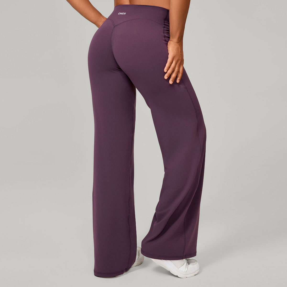 High Waist Yoga Fitness Straight Leg Pants
