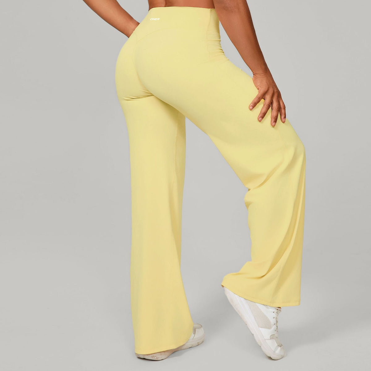 High Waist Yoga Fitness Straight Leg Pants