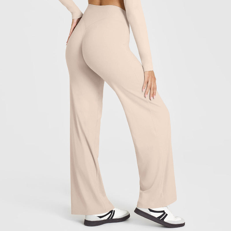 High Waist Yoga Pants Loose Fit Breathable