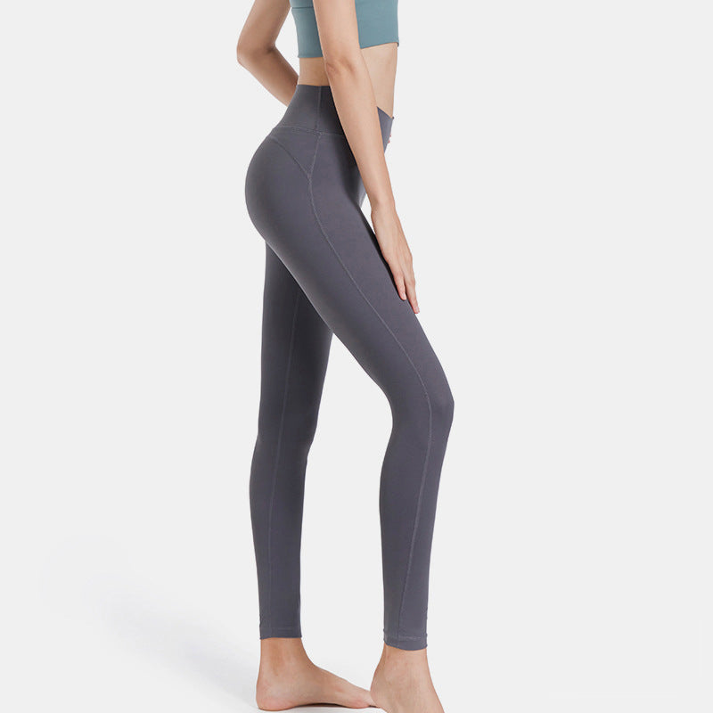 High Waist Yoga Pants Quick-Dry Breathable Workout Leggings