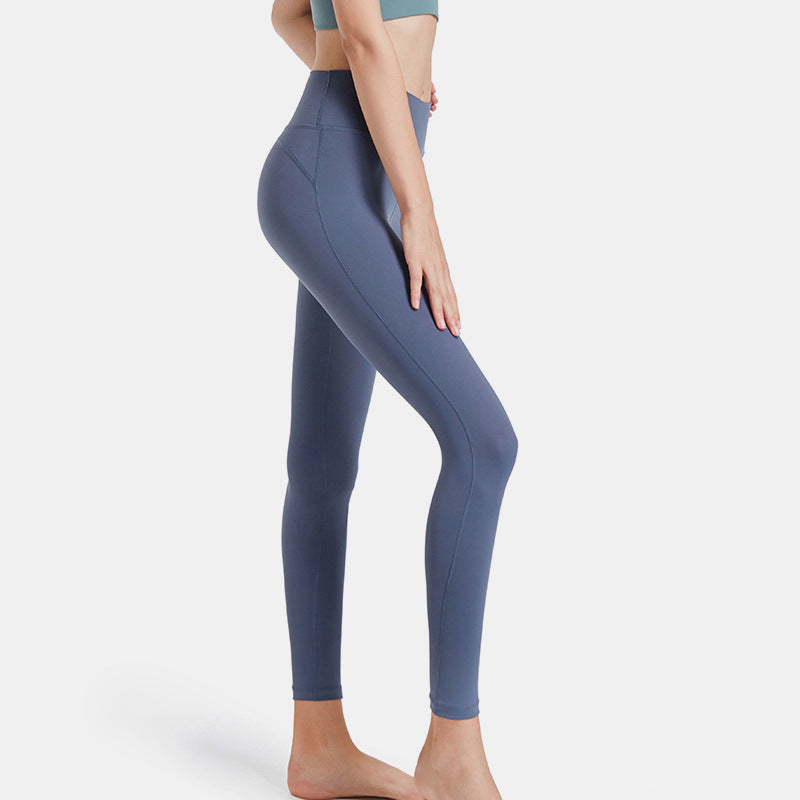 High Waist Yoga Pants Quick-Dry Breathable Workout Leggings