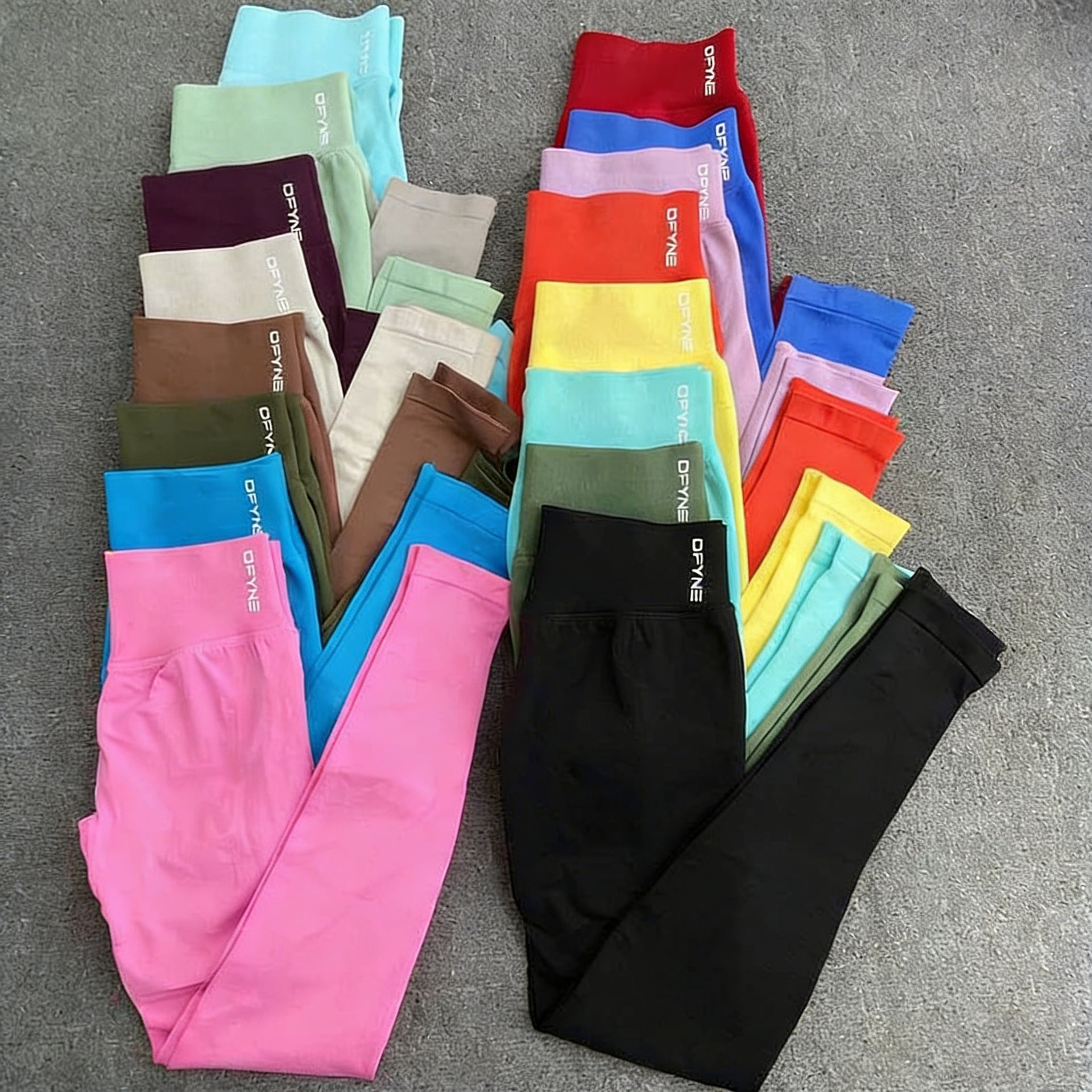 High Waist Yoga Pants with Tummy Control