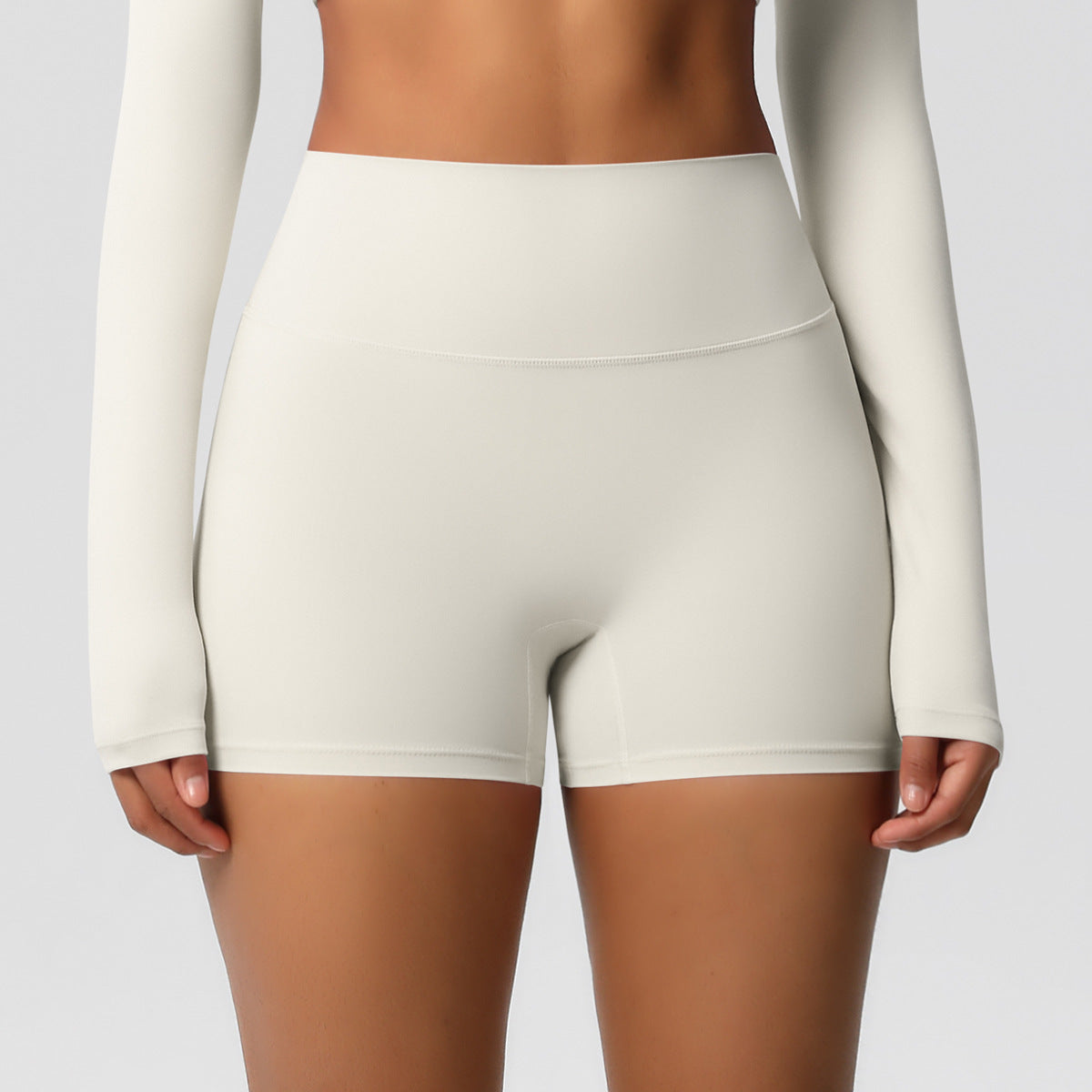 High Waist Yoga Running Fitness Shorts