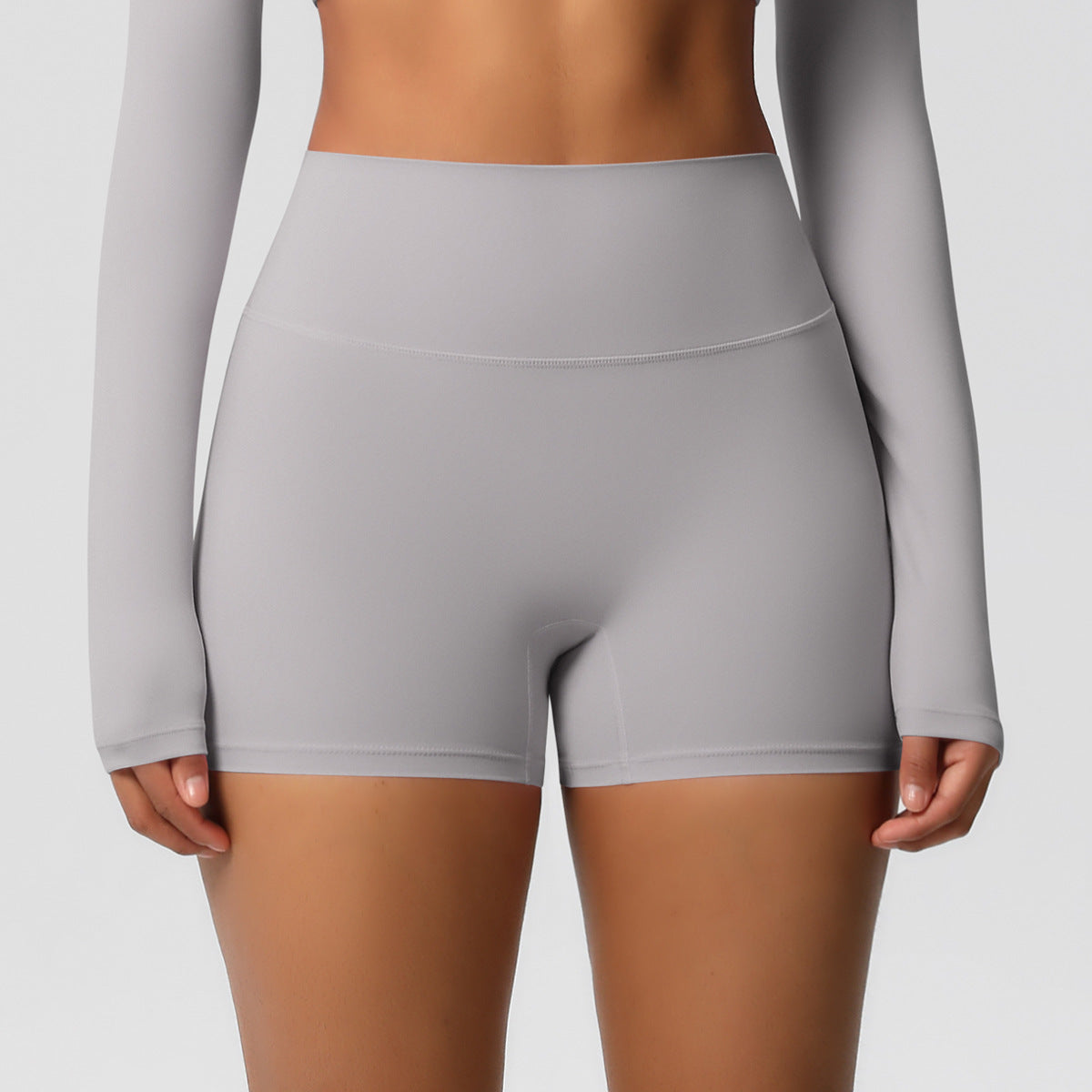 High Waist Yoga Running Fitness Shorts