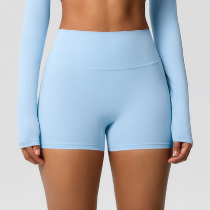 High Waist Yoga Running Fitness Shorts