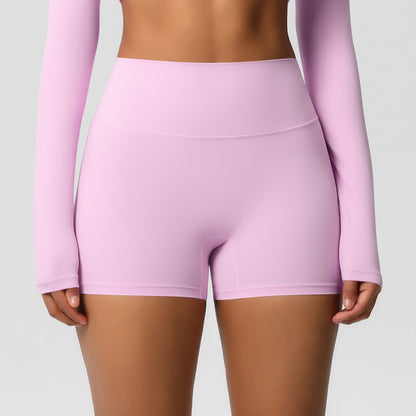 High Waist Yoga Running Fitness Shorts