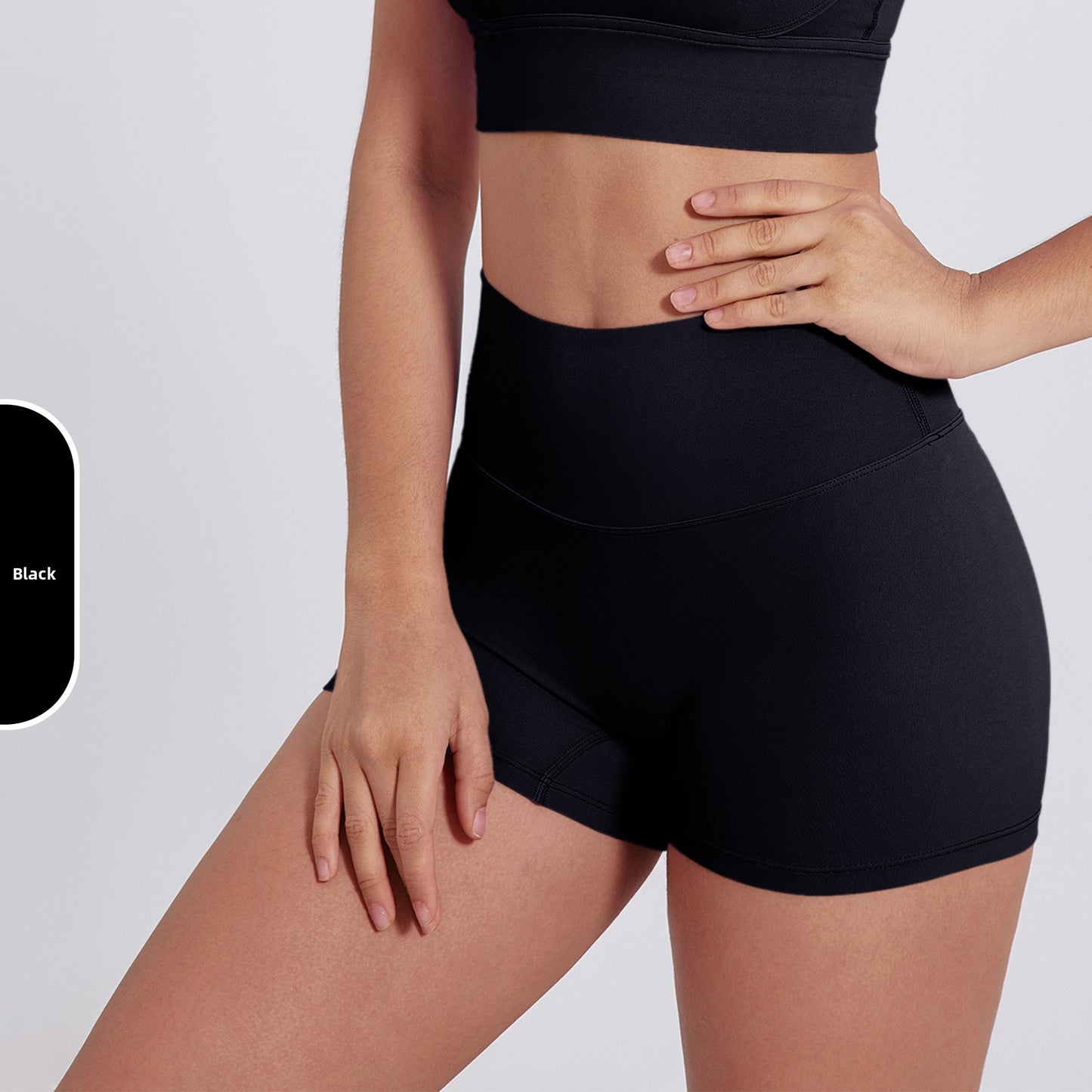 High Waist Yoga Running Fitness Shorts
