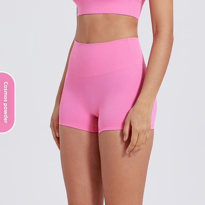 High Waist Yoga Running Fitness Shorts