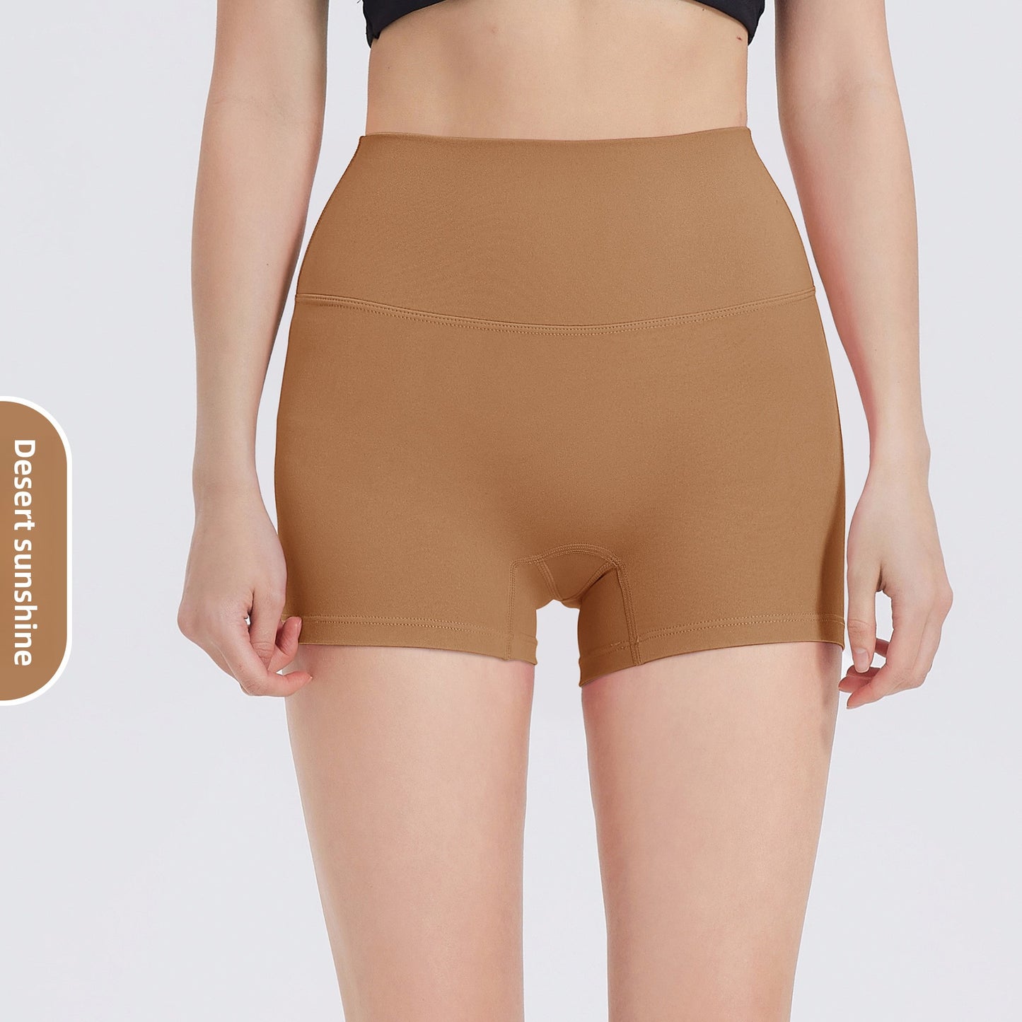 High Waist Yoga Running Fitness Shorts