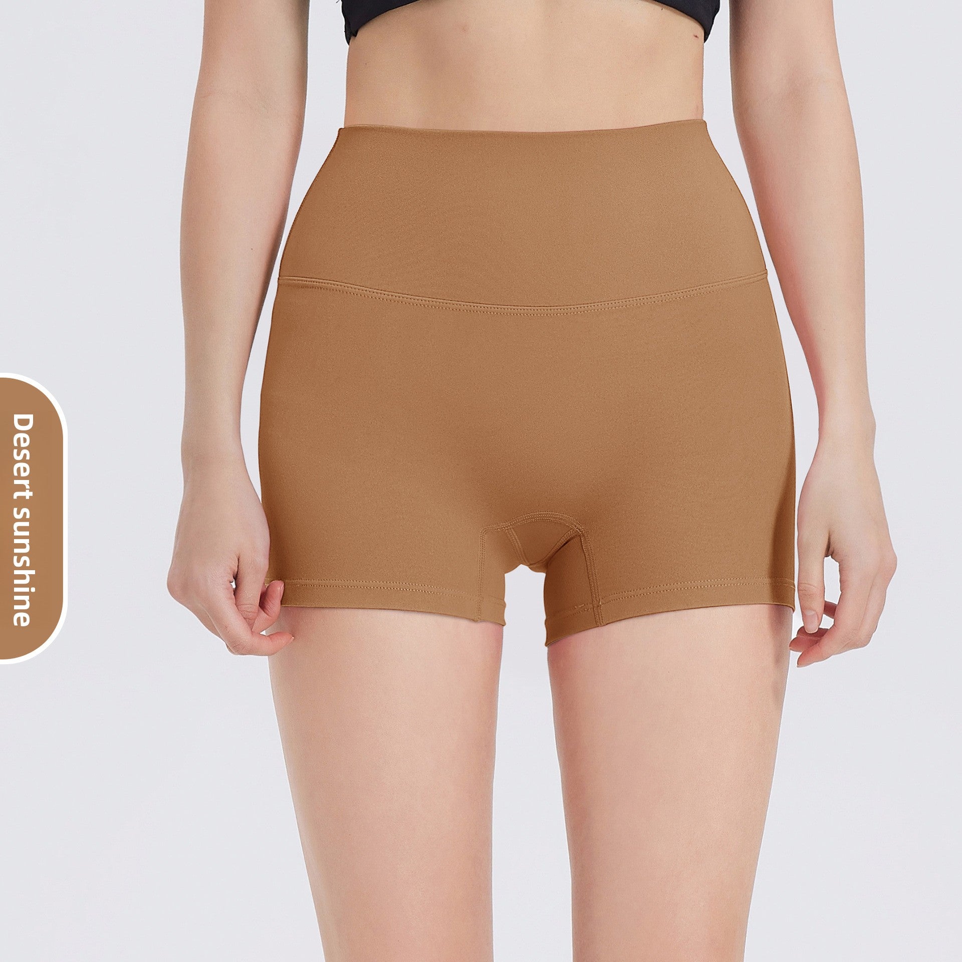 High Waist Yoga Running Fitness Shorts