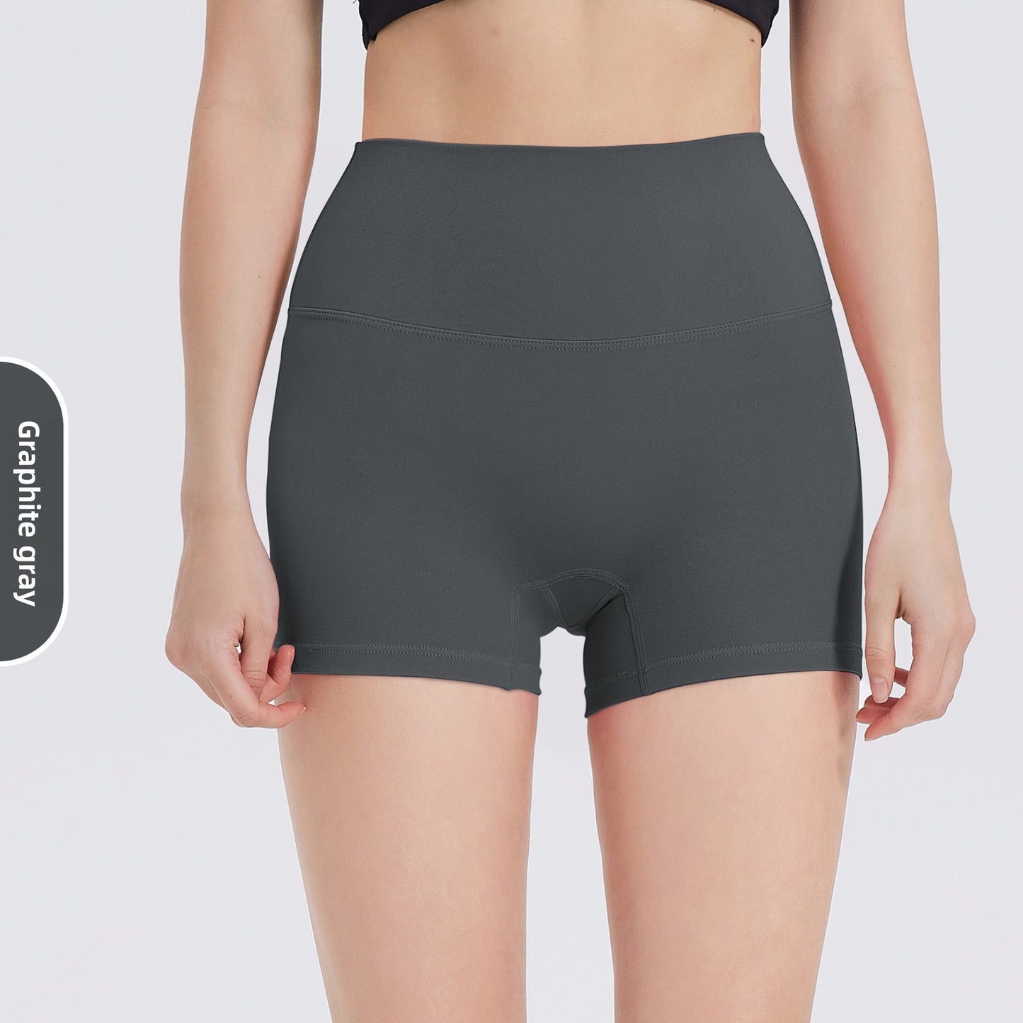 High Waist Yoga Running Fitness Shorts