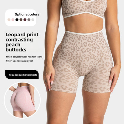 High Waist Yoga Shorts with Tummy Control
