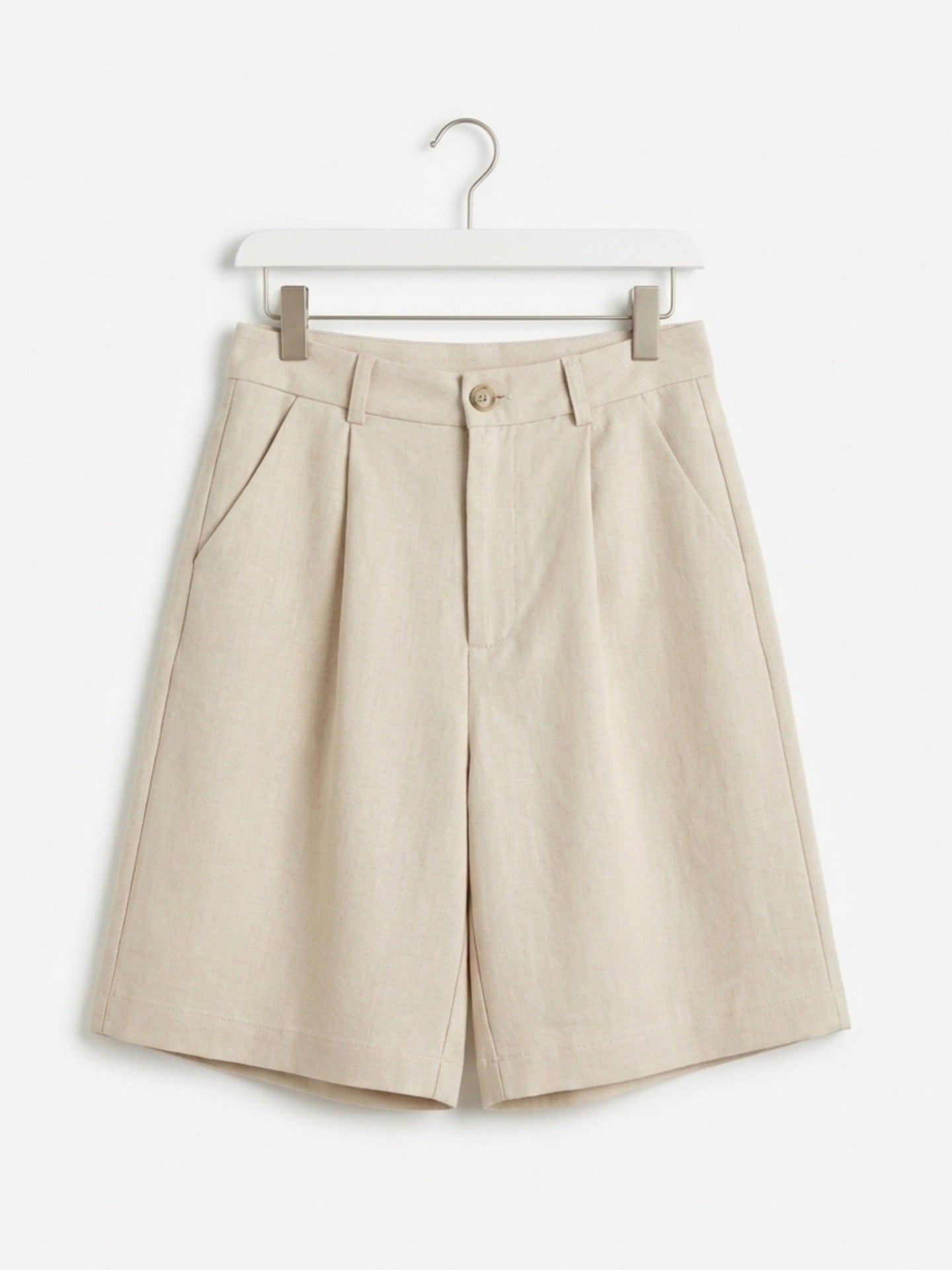 High Waisted A-Line Womens Shorts
