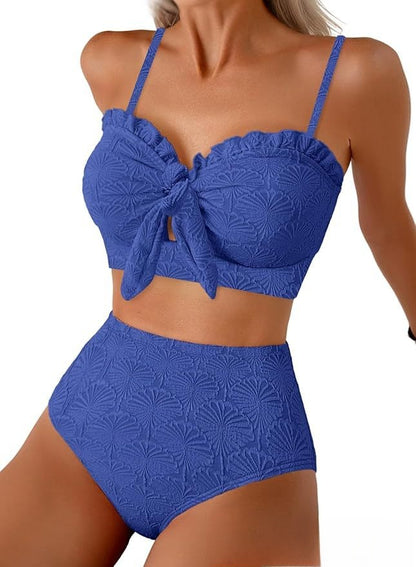 High-Waisted Bikini Swimsuit for Women