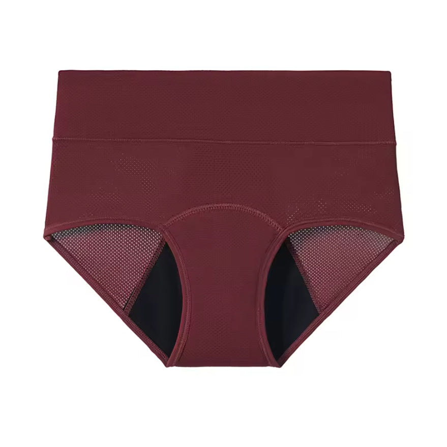 High-Waisted Breathable Menstrual Underwear