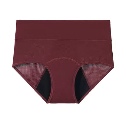 High-Waisted Breathable Menstrual Underwear
