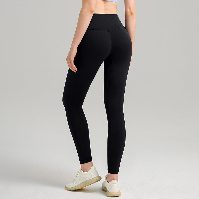 High-Waisted Brushed Fleece Yoga Leggings