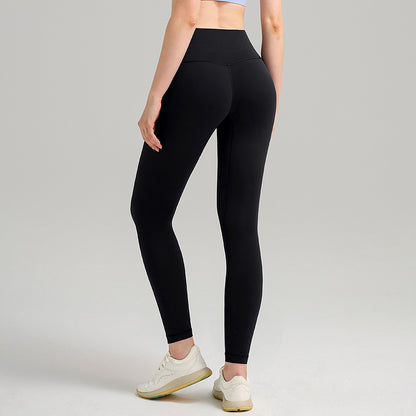 High-Waisted Brushed Fleece Yoga Leggings