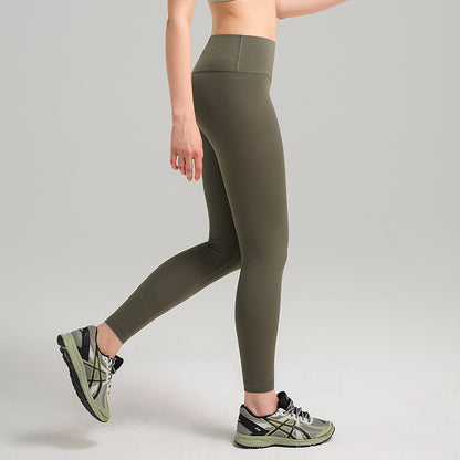 High-Waisted Brushed Fleece Yoga Leggings