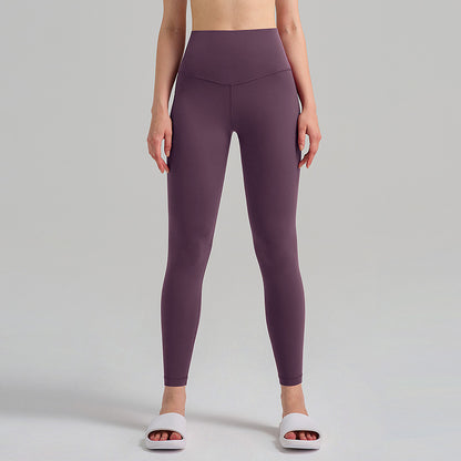 High-Waisted Brushed Fleece Yoga Leggings