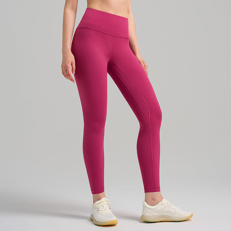High-Waisted Brushed Fleece Yoga Leggings