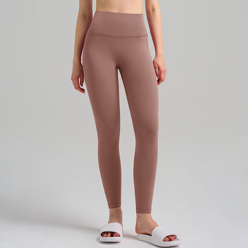 High-Waisted Brushed Fleece Yoga Leggings