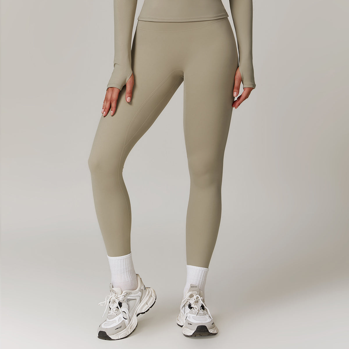 High-Waisted Brushed Yoga Pants for Women