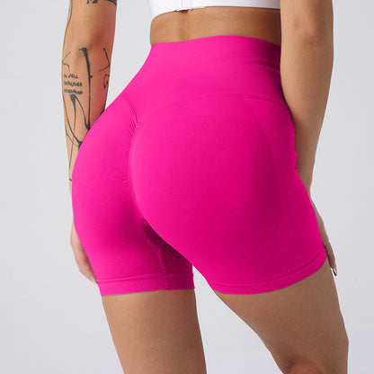 High-Waisted Butt-Lifting Fitness Shorts for Women