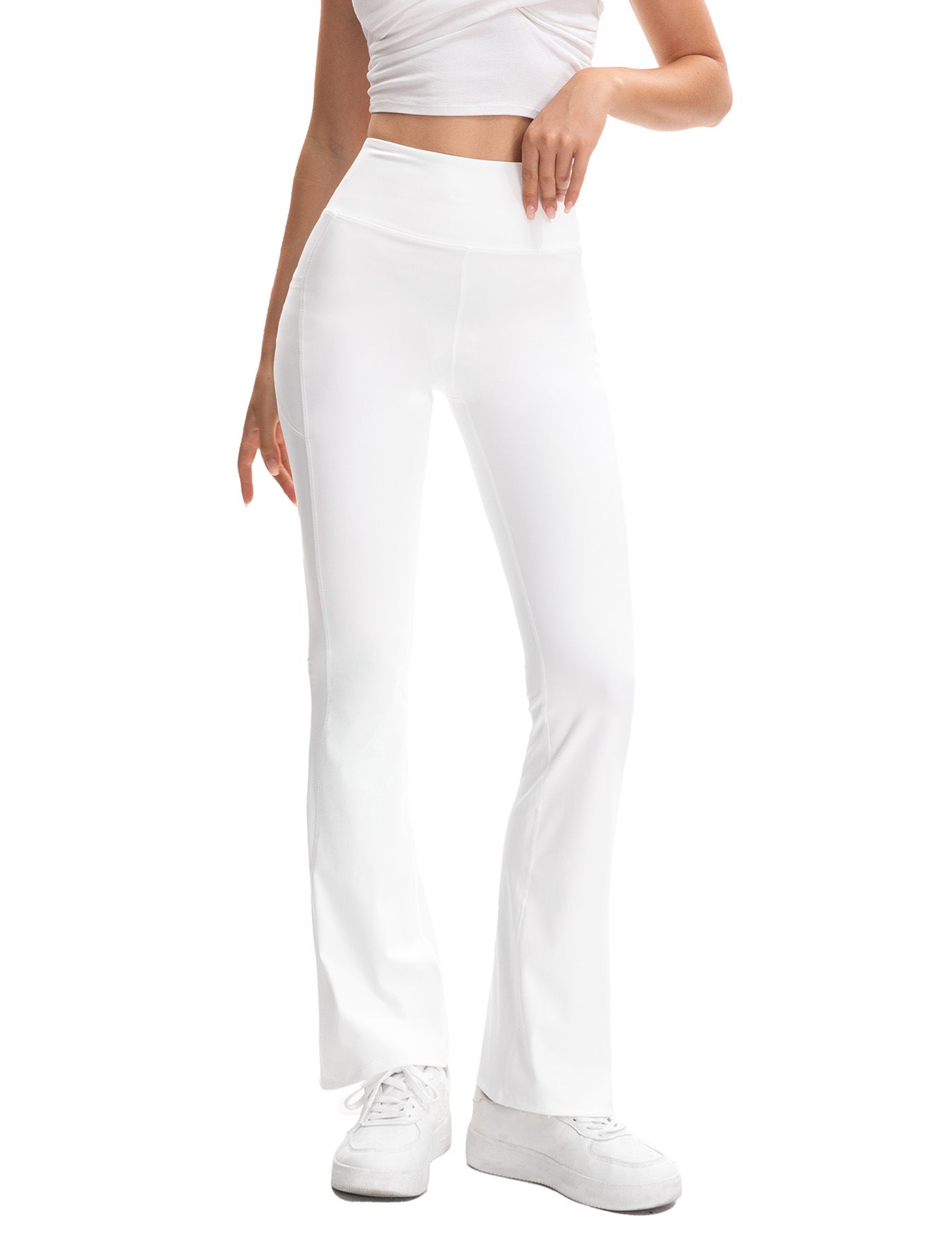 High-waisted butt-lifting yoga pants