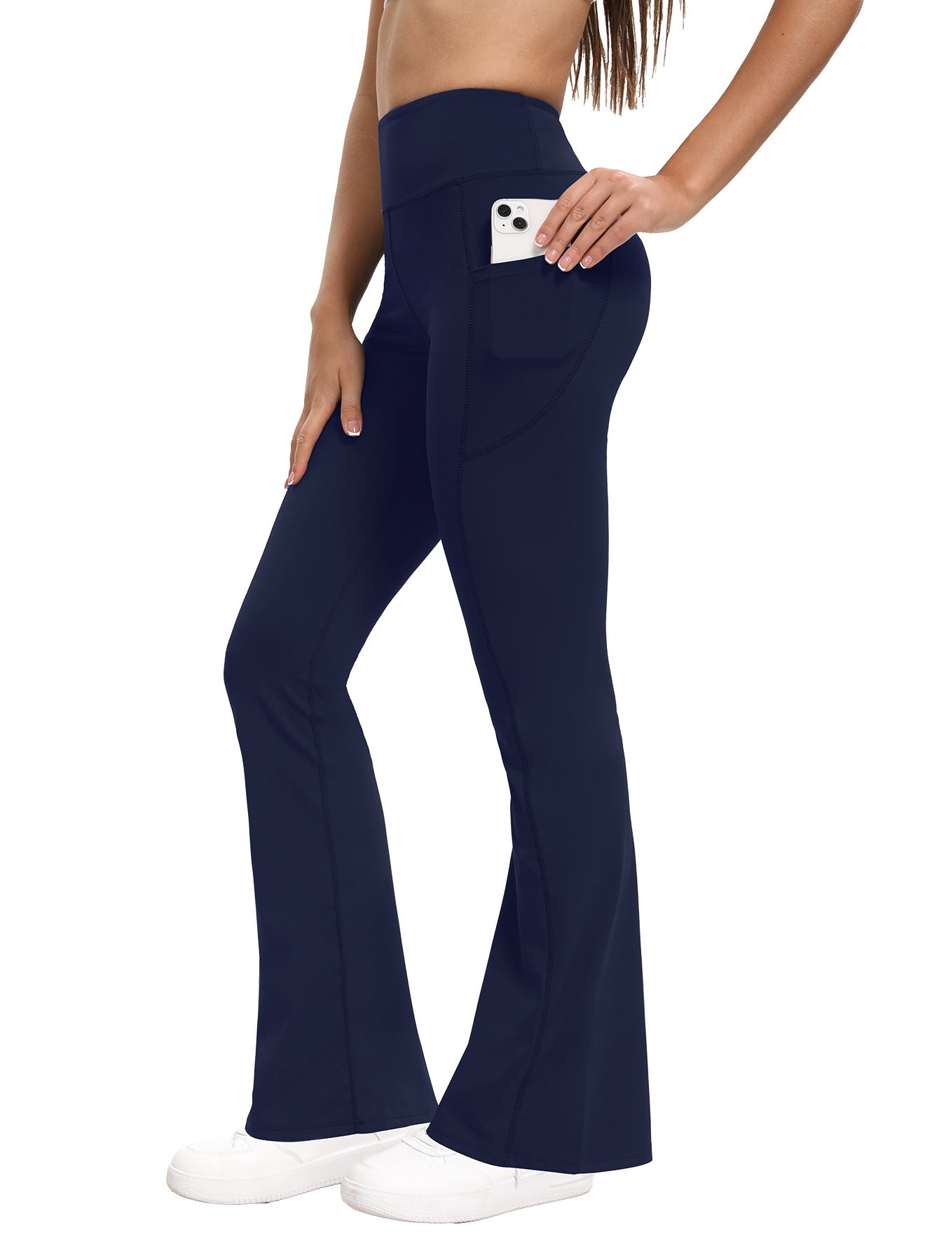 High-waisted butt-lifting yoga pants