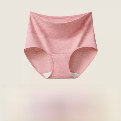 High Waisted Cotton Womens Panties with Tummy Control