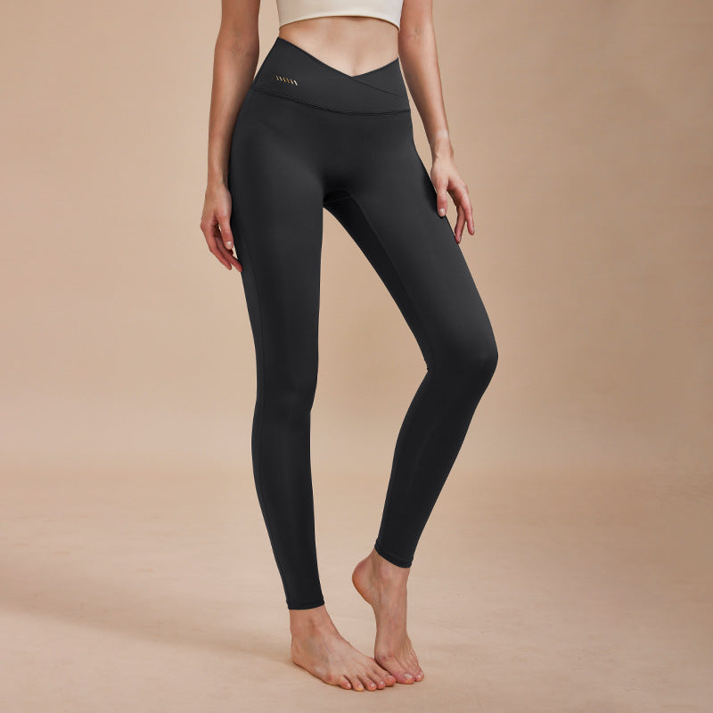 High-Waisted Elastic Yoga Pants for Women