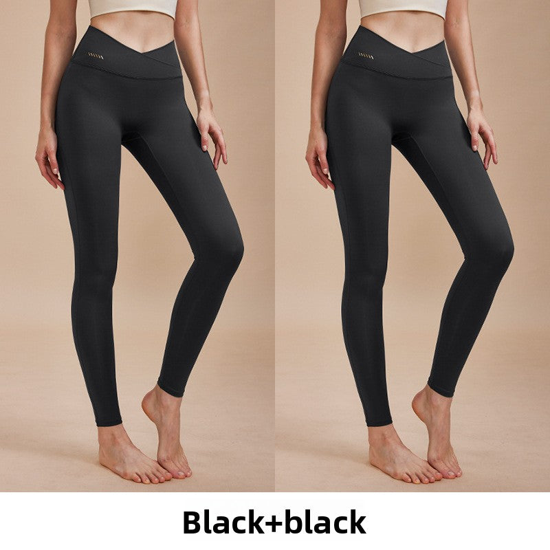 High-Waisted Elastic Yoga Pants for Women