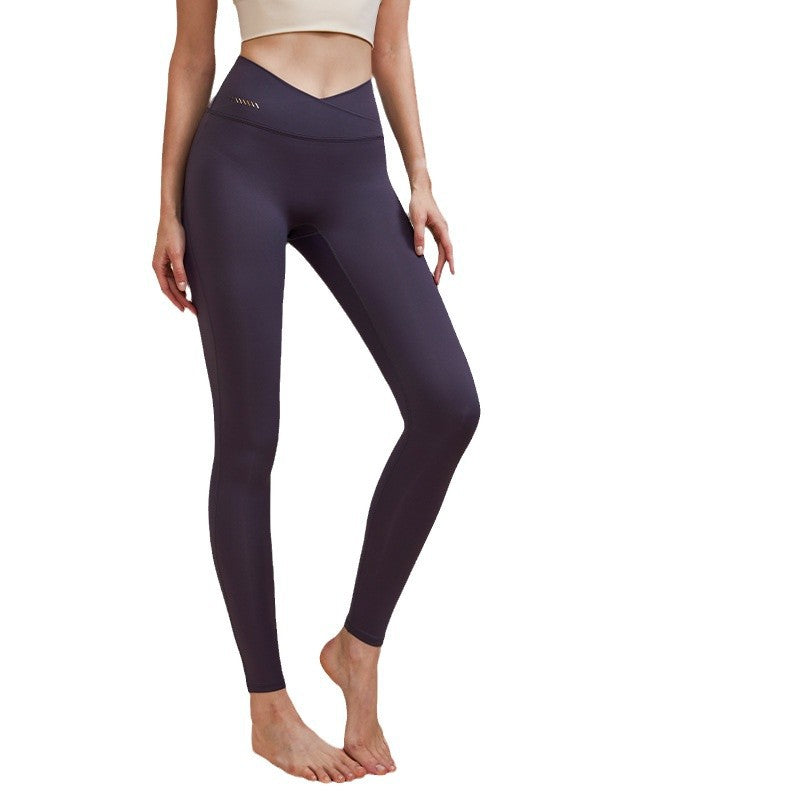 High-Waisted Elastic Yoga Pants for Women