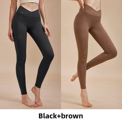 High-Waisted Elastic Yoga Pants for Women