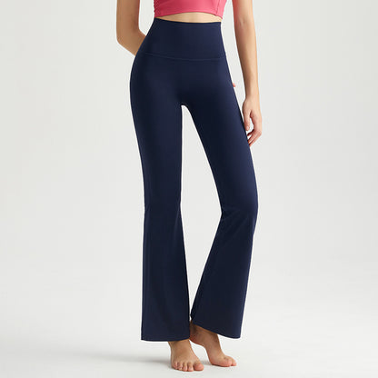 High-Waisted Flared Yoga Pants