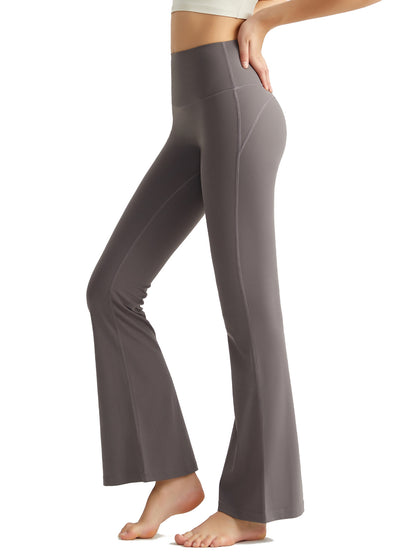 High-Waisted Flared Yoga Pants