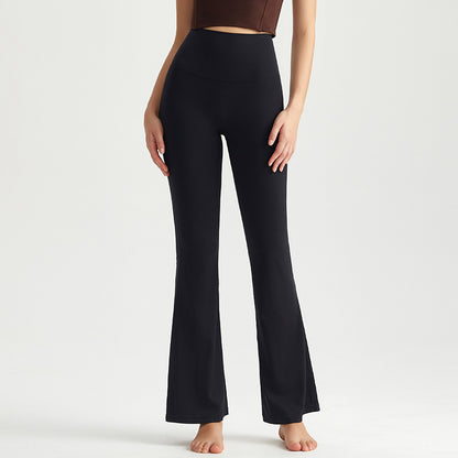 High-Waisted Flared Yoga Pants
