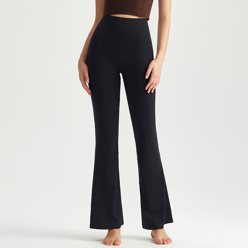 High-Waisted Flared Yoga Pants