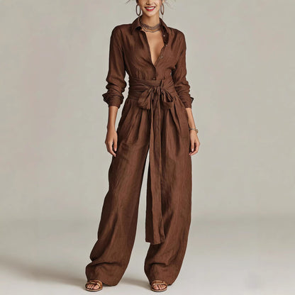 High-Waisted Long Pants