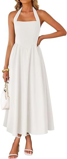 High-Waisted Pocket Dress