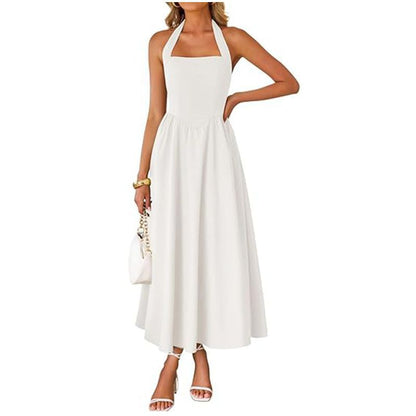 High-Waisted Pocket Dress