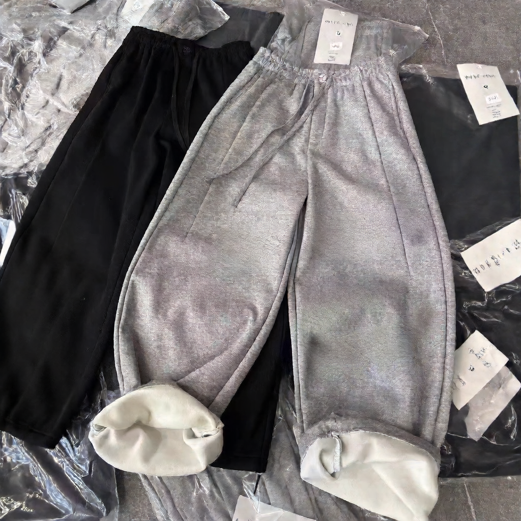 High-Waisted Scimitar Pants